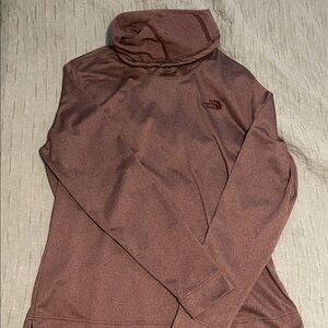 The North Face Women's Cowl Neck Sweater - Maroon